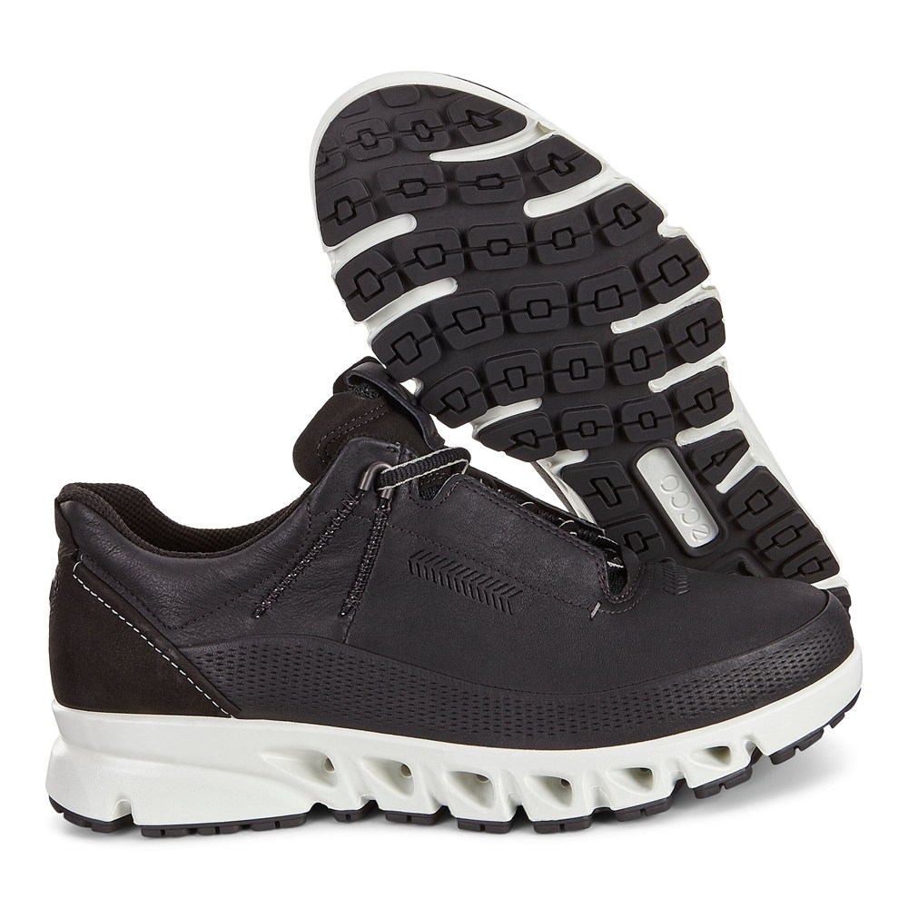 Tenis Outdoor Hombre - ECCO Multi-Vent - Negros - HUT937486